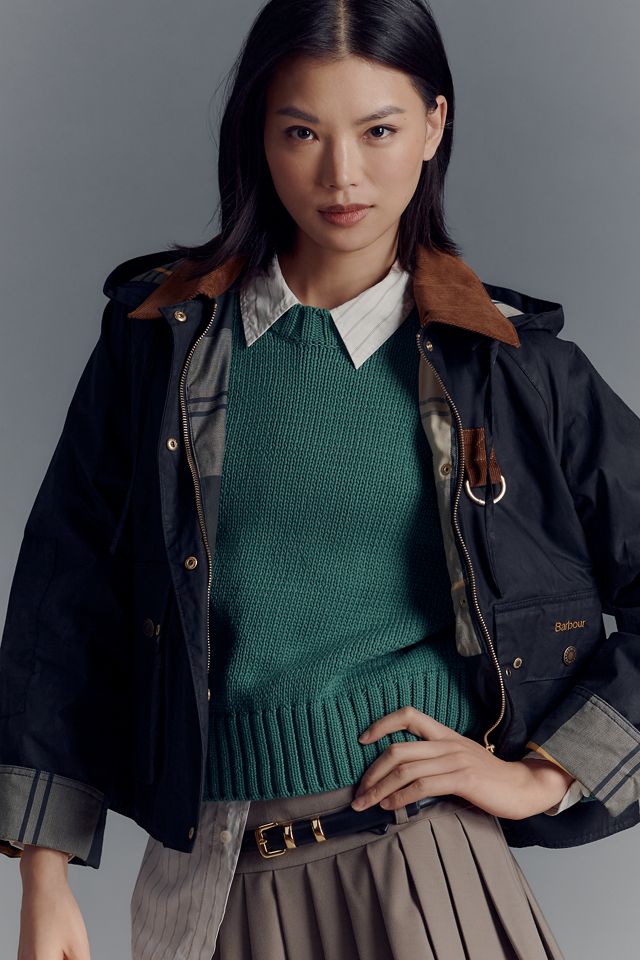Barbour Erma Waxed Cotton Jacket | Anthropologie