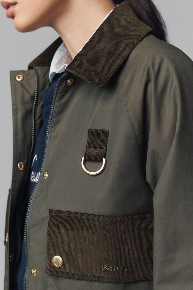 Barbour Phoebe Casual Waxed Cotton Jacket #3