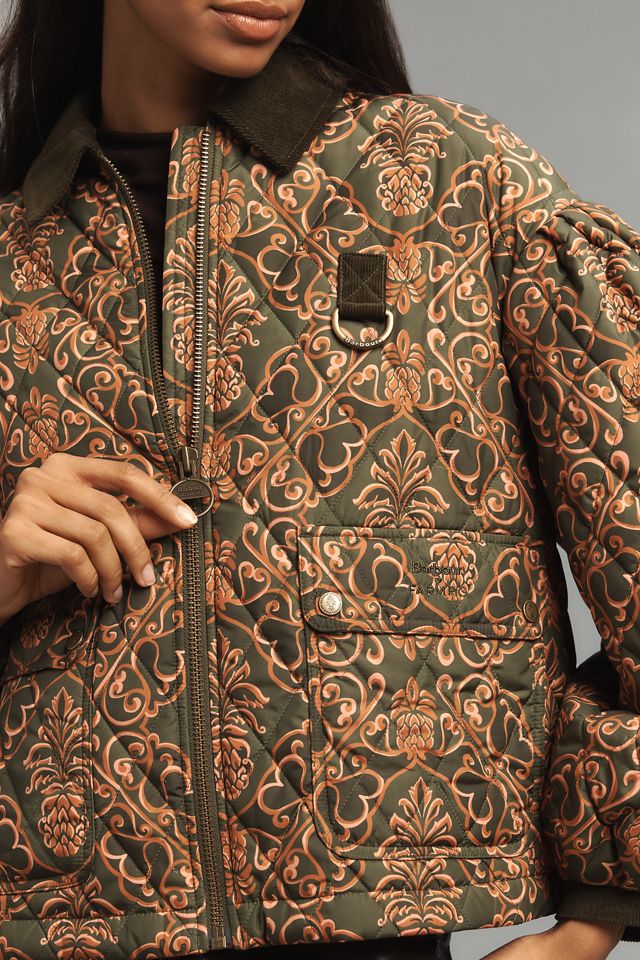 Barbour x Farm Rio Luisa Quilted Jacket #3