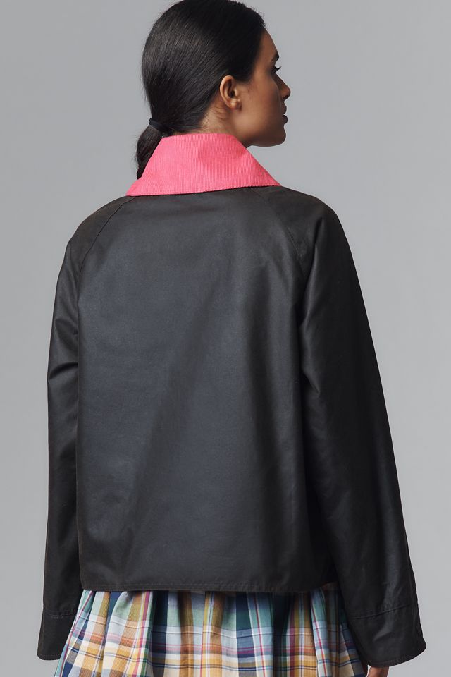 Barbour x Anthropologie Icons Spey Waxed Cotton Jacket #1