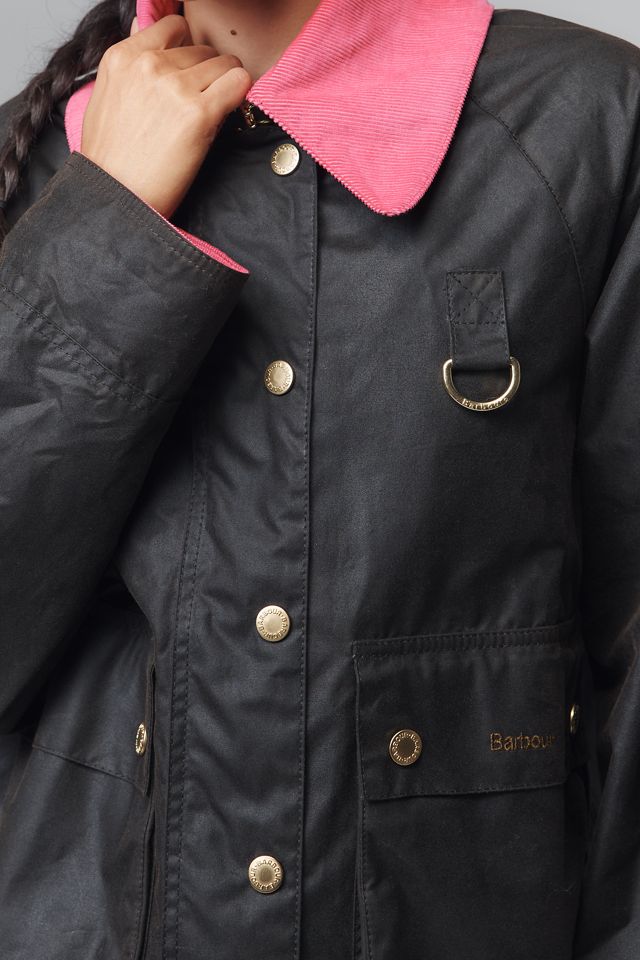 Barbour x Anthropologie Icons Spey Waxed Cotton Jacket #3