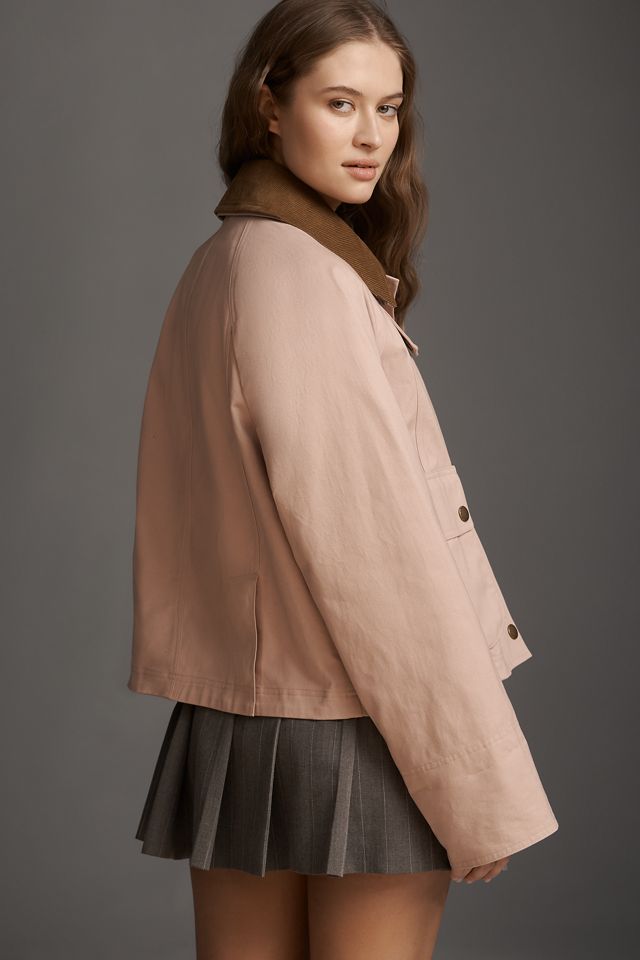Barbour Beadnell Crop Jacket | Anthropologie