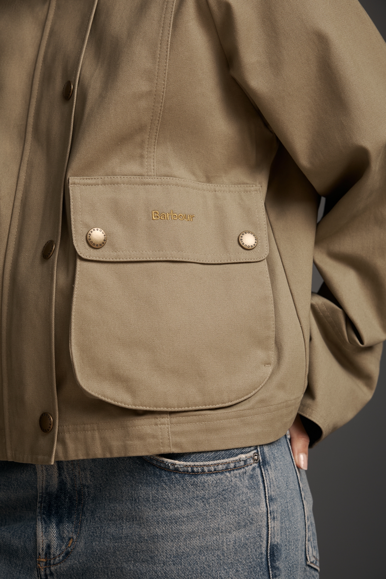 Barbour Beadnell Crop Jacket