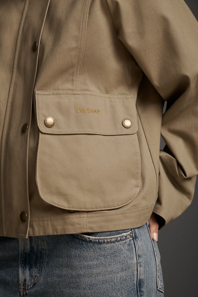 Barbour Beadnell Crop Jacket | Anthropologie