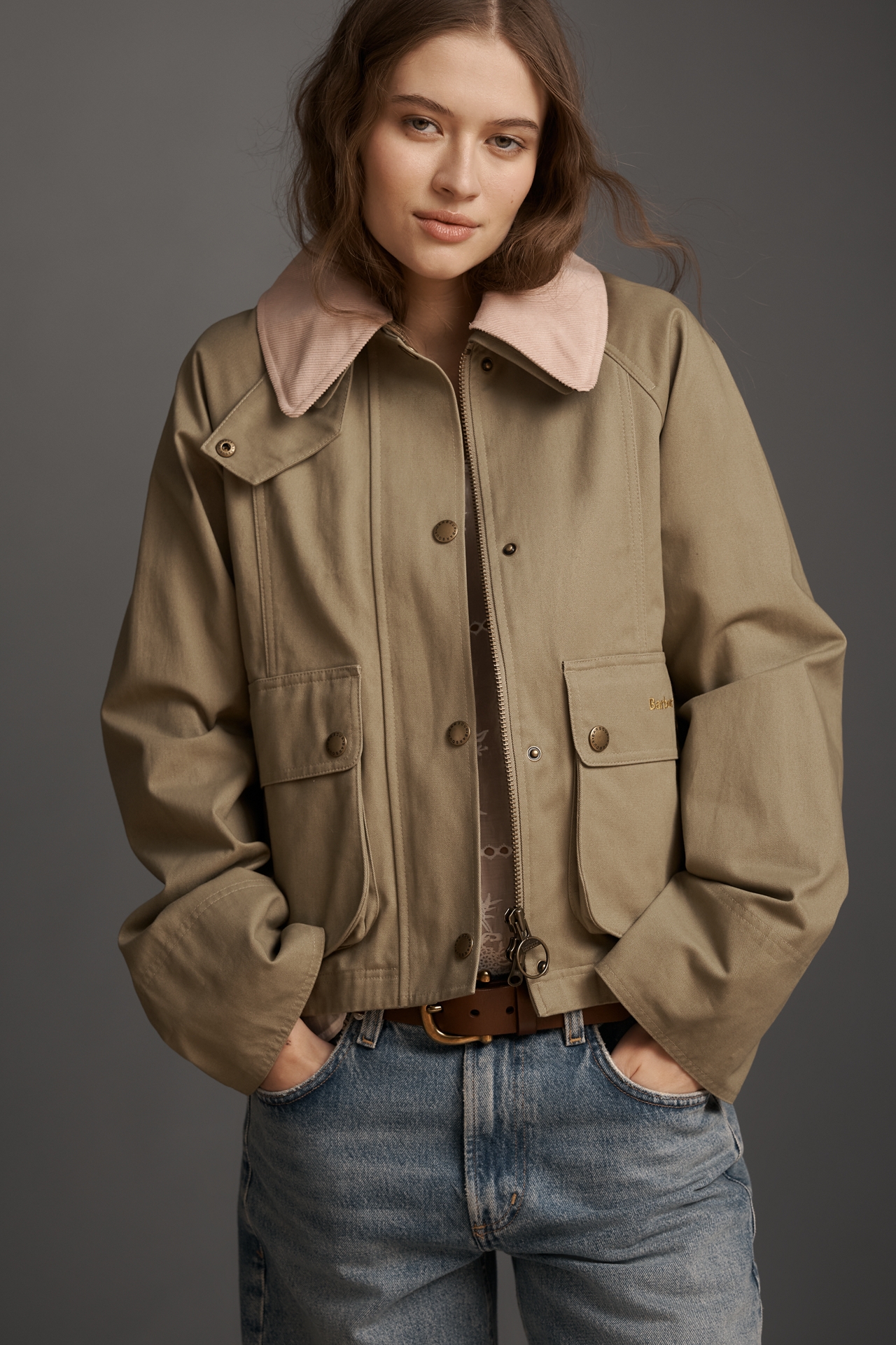 Barbour Beadnell Crop Jacket