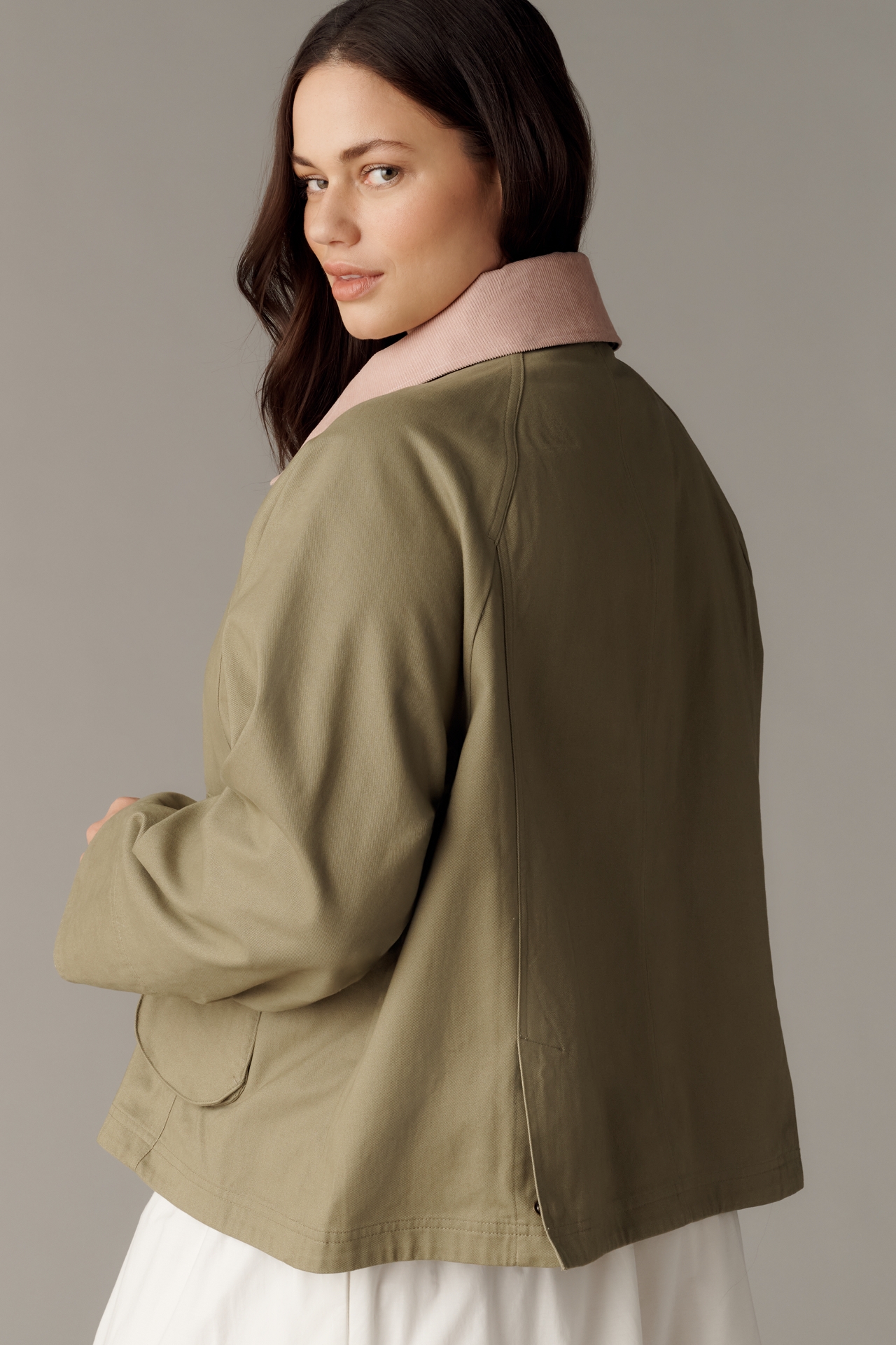 Barbour Beadnell Crop Jacket