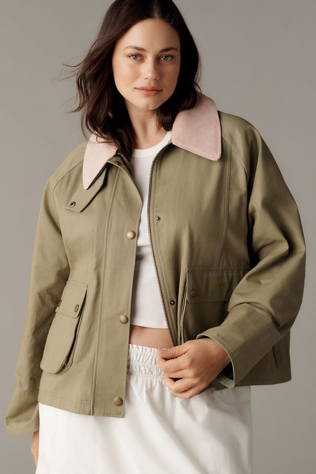 Barbour Beadnell Crop Jacket #5