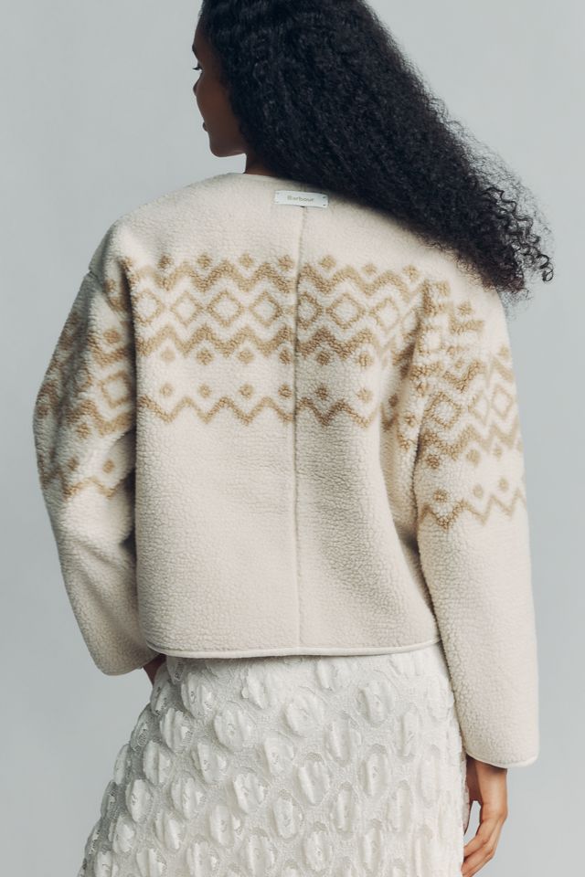 Barbour Ferrisdale Fleece Fair Isle Jacket #1