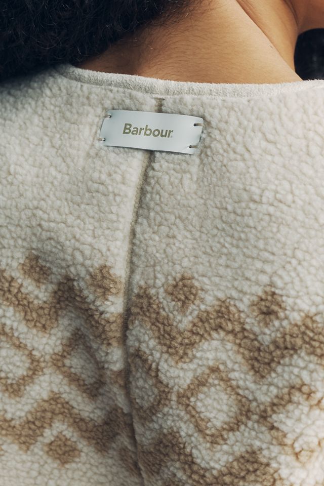 Barbour Ferrisdale Fleece Fair Isle Jacket #4