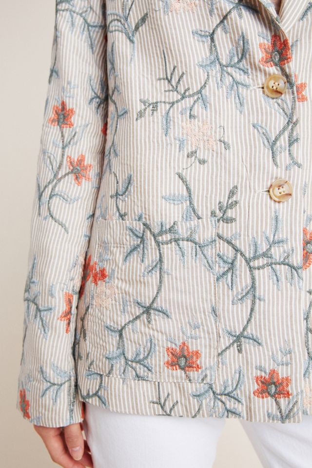Sally Embroidered Blazer #1