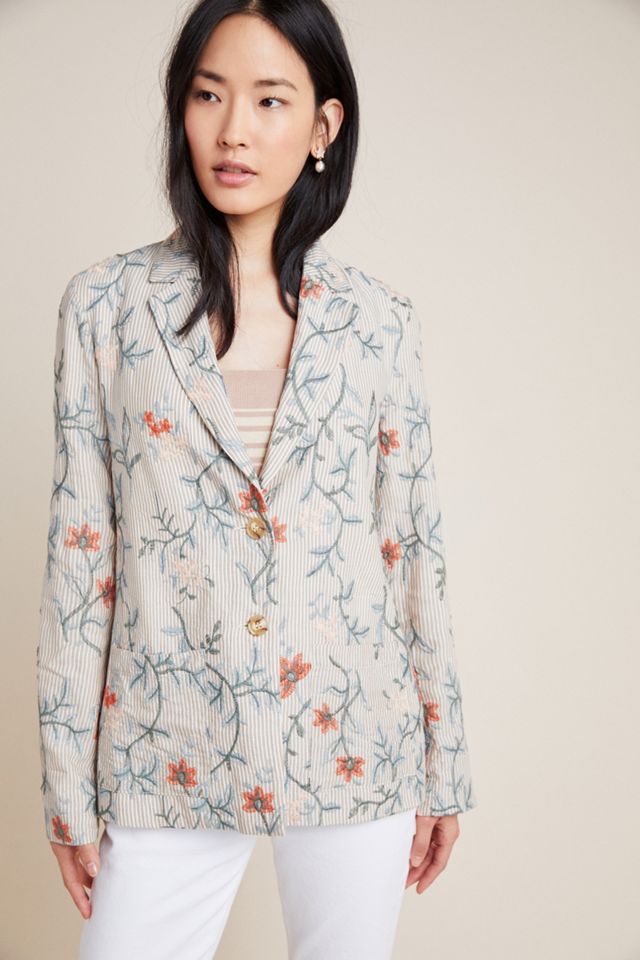 Sally Embroidered Blazer #2