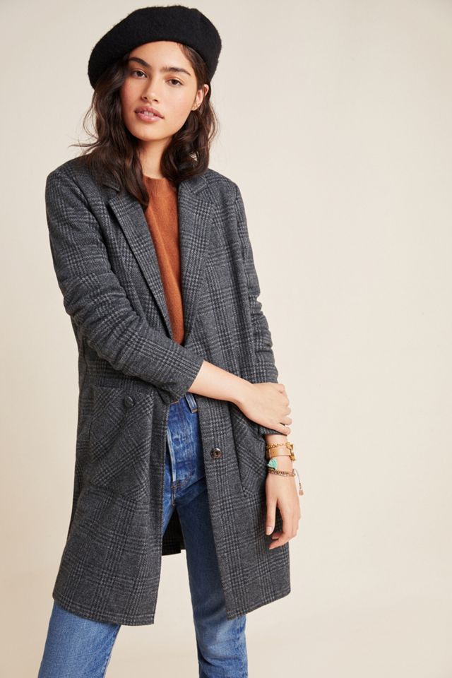 Graham Longline Plaid Blazer #3