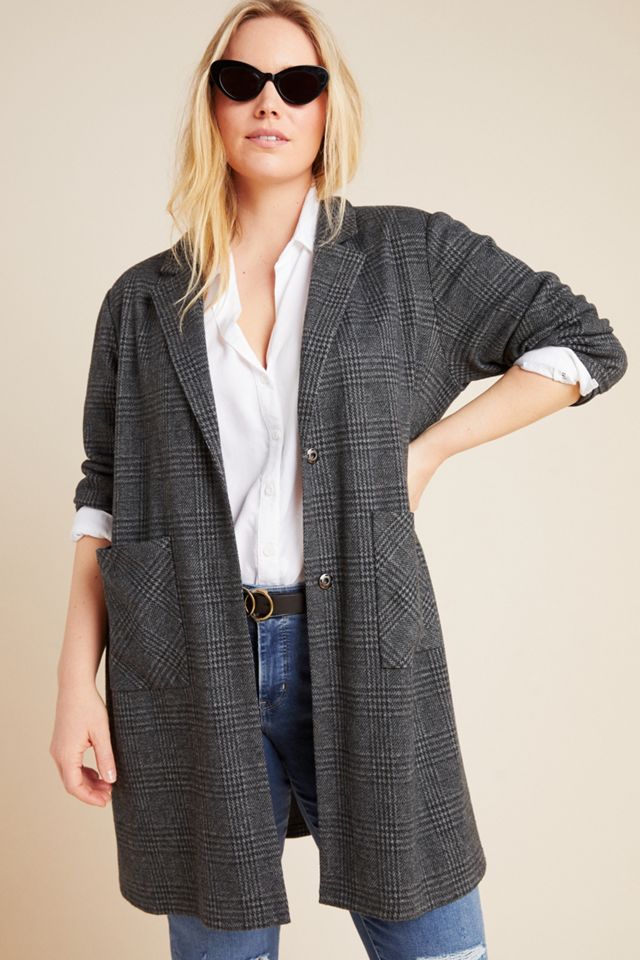 Graham Longline Plaid Blazer #7