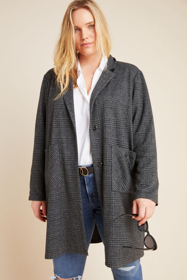 Graham Longline Plaid Blazer #9