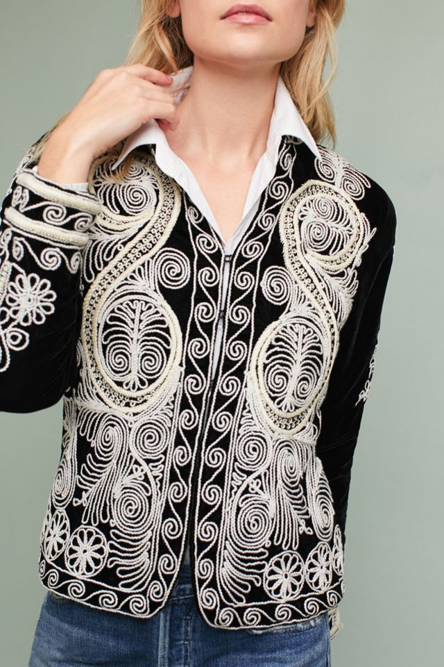 Winston Velvet Embroidered Jacket #2