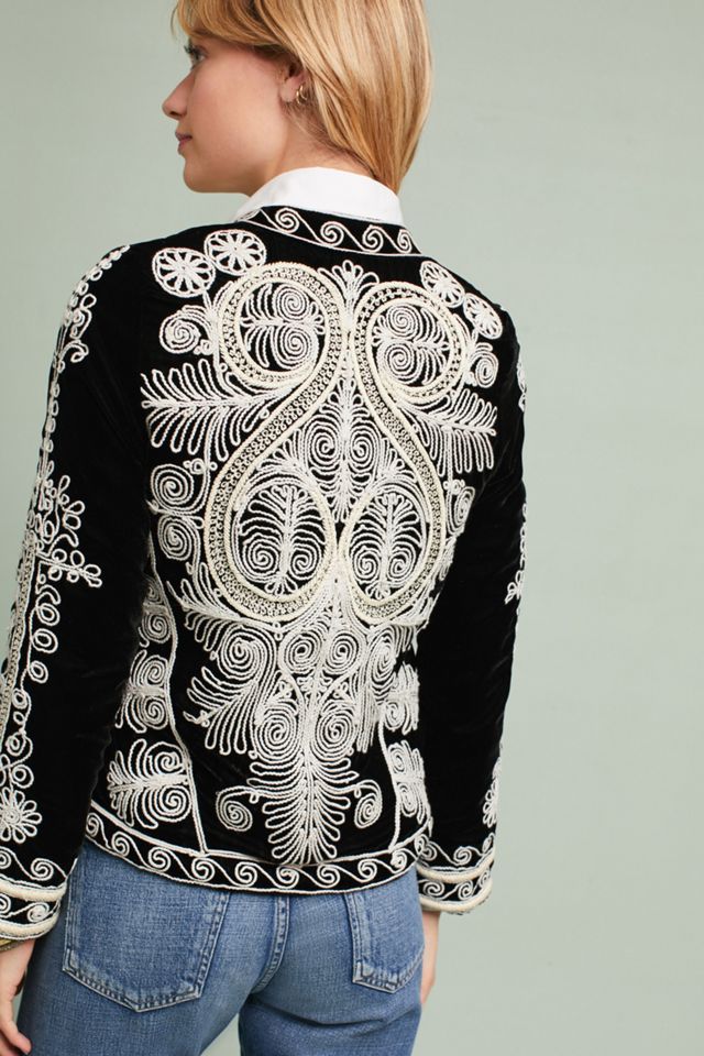 Winston Velvet Embroidered Jacket #3