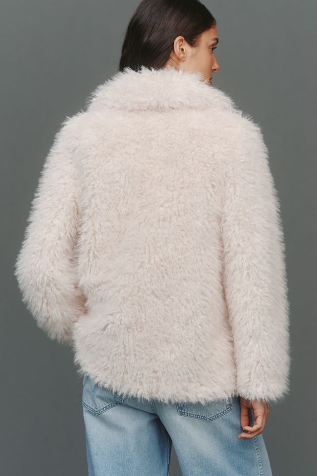 Bernardo Faux-Fur Shacket #1