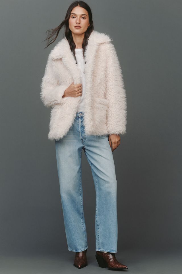 Bernardo Faux-Fur Shacket #2