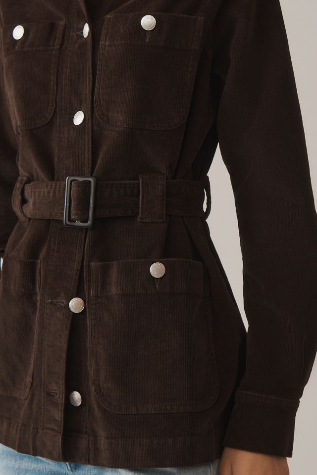 DL1961 Corduroy Belted Utility Jacket | Anthropologie