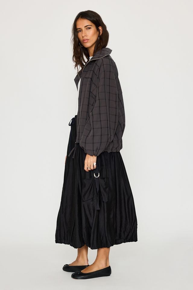 By Anthropologie Karierte Bomberjacke #2