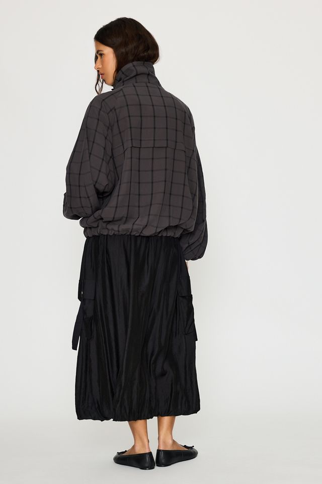 By Anthropologie Karierte Bomberjacke #4