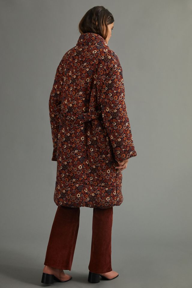 Floral Quilted Coat #3