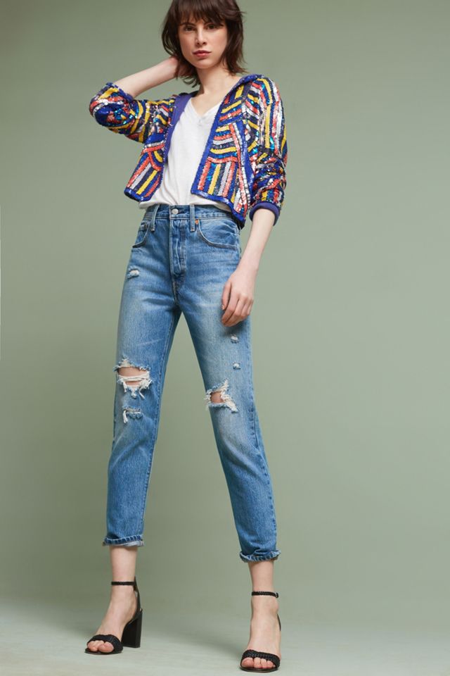 Bronwyn Sequin Hooded Jacket #2