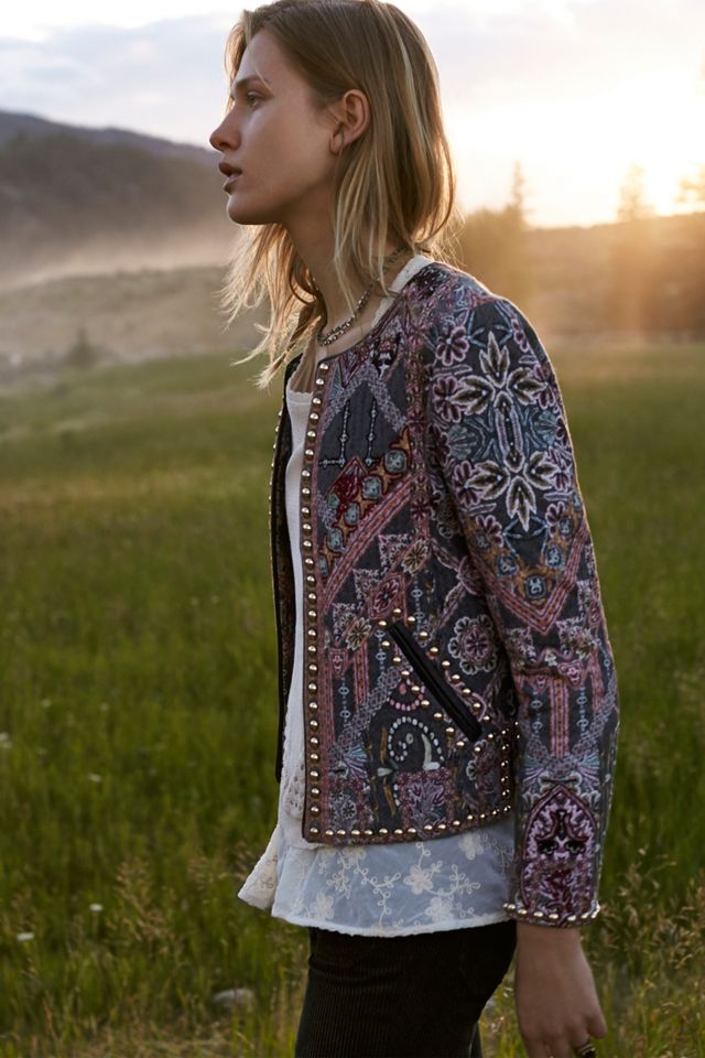 Studded Quilt Jacket #4
