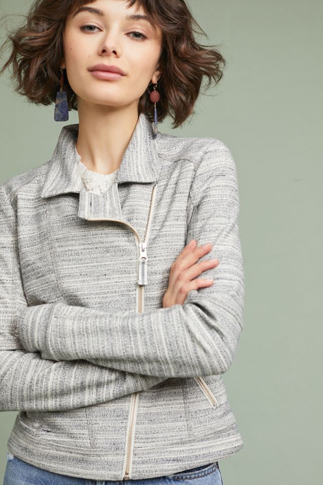 Caitlin Knit Moto Jacket #2