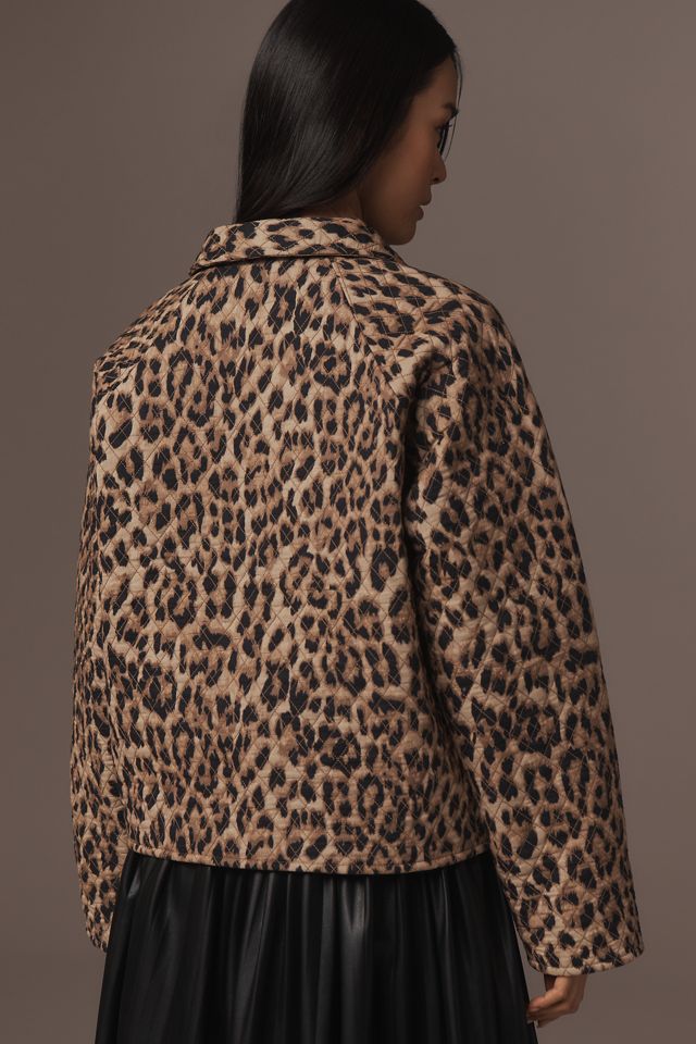 Let Me Be Leopard Quilted Jacket #1