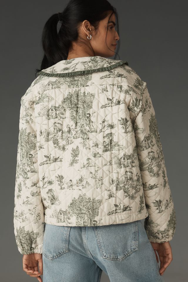 Forever That Girl Quilted Toile Jacket #1