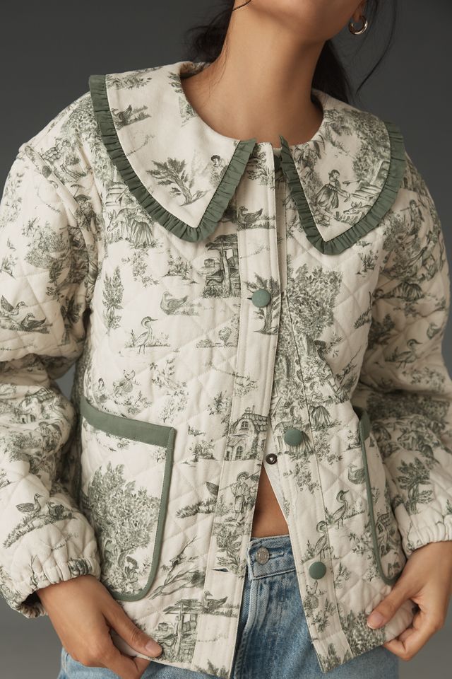 Forever That Girl Quilted Toile Jacket #2