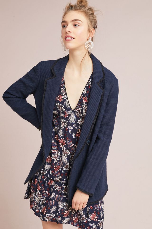 Tweed Double Breasted Blazer | Anthropologie UK