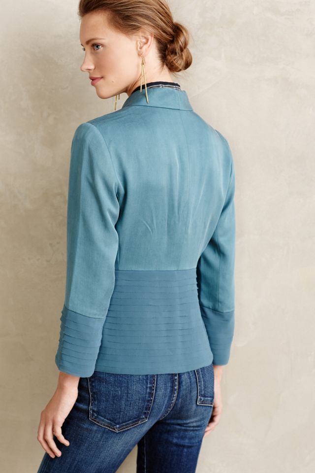 Chiffon Strata Blazer #1