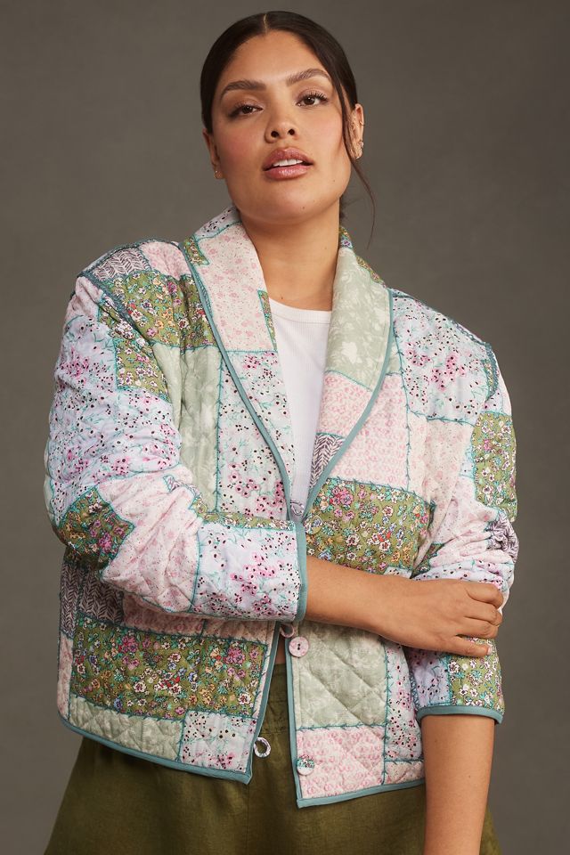 Conditions Apply Printed Quilted Jacket #4