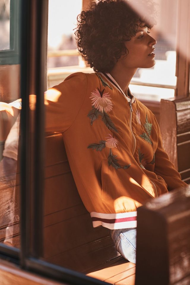 Embroidered Solstice Bomber #4