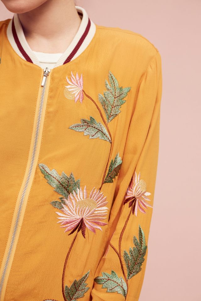 Embroidered Solstice Bomber #1