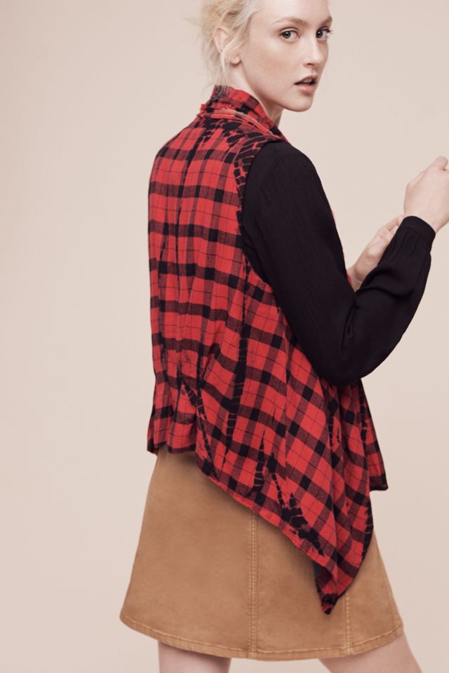 Roxanne Checked Vest #2