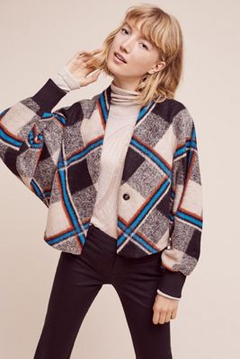 Plaid Demero Swing Jacket