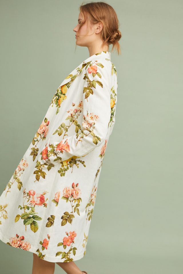 Floral Longline Blazer #3