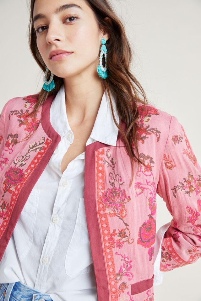 Evanio Rose Embroidered Jacket #2