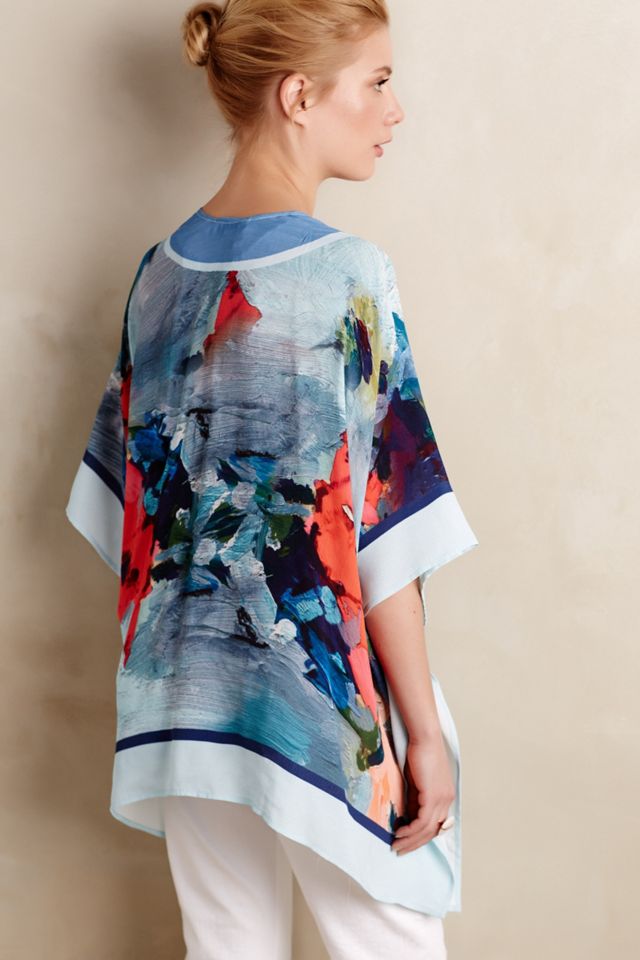 Painted Flora Kimono #3