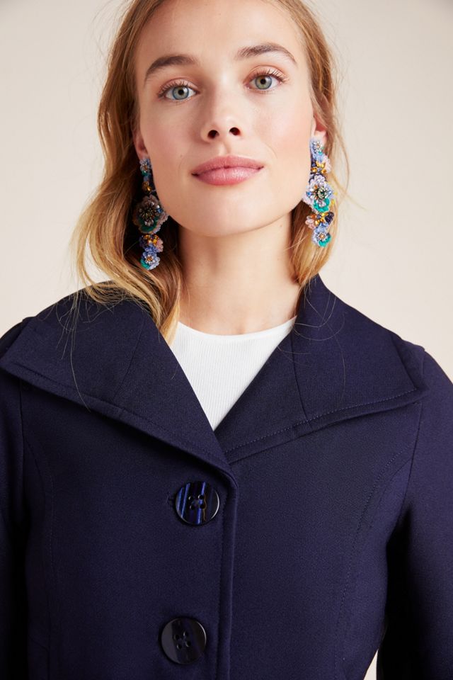 セール! Anthropologieオリジナル! Wellesley Pleated Peacoat セール! Anthropologieオリジナル! Wellesley Pleated Peacoat