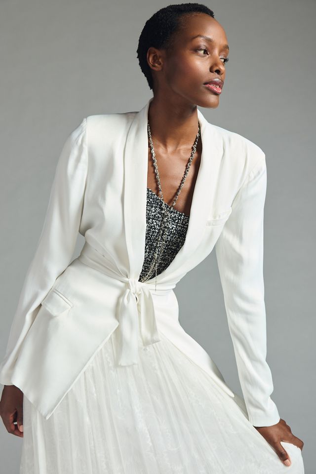 Maeve Shine Sailor Blazer #9