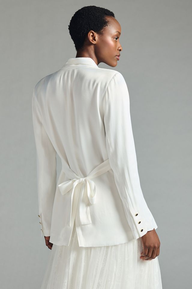 Maeve Shine Sailor Blazer #8