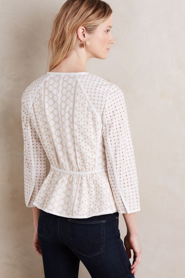 Mezcla Eyelet Jacket | Anthropologie