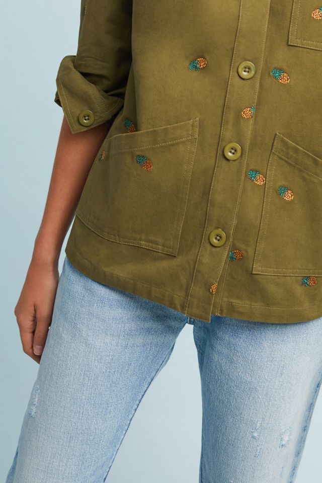 Pineapple Printed Jacket #1