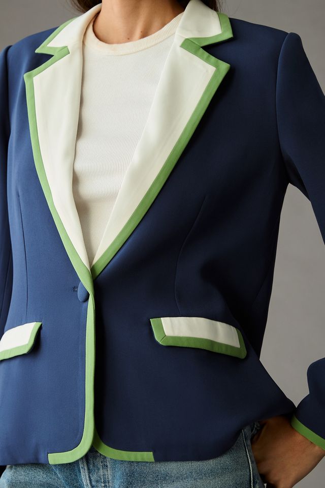 Maeve Colorblock Blazer #3