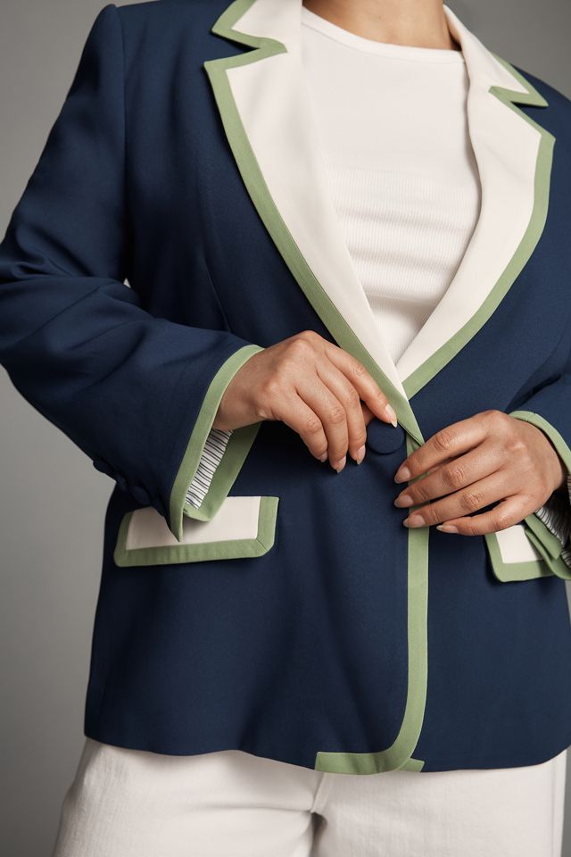 Maeve Colorblock Blazer #6