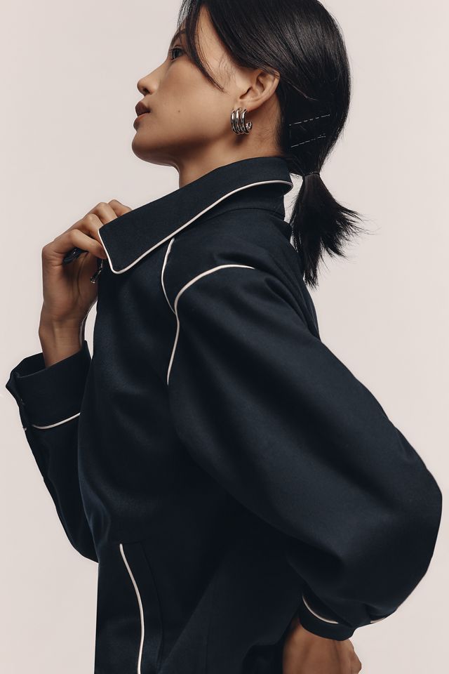 English Factory Collared Bomber Jacket #3